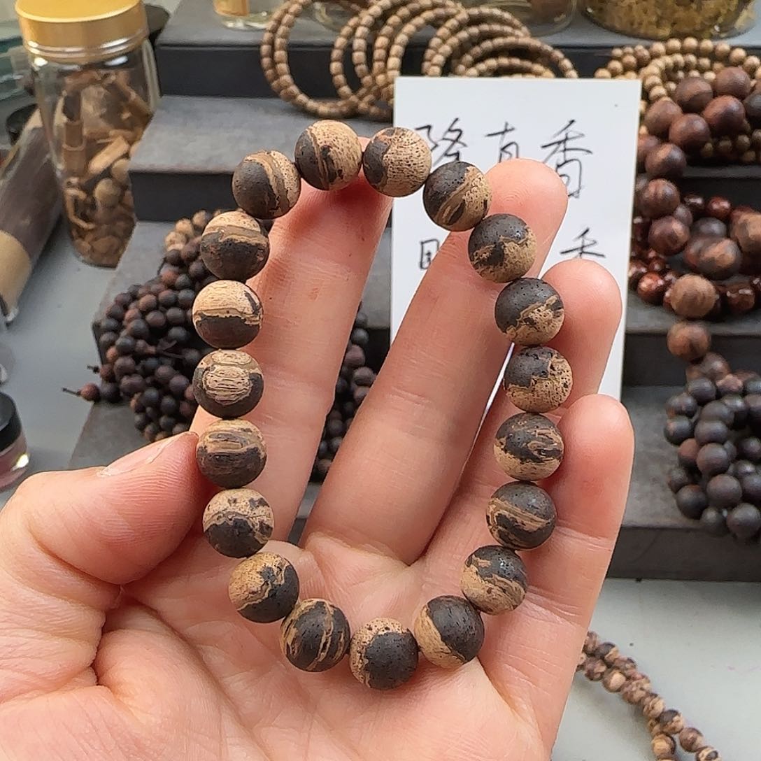 降真香手串/手链1.0黄金甲融合甲无胶