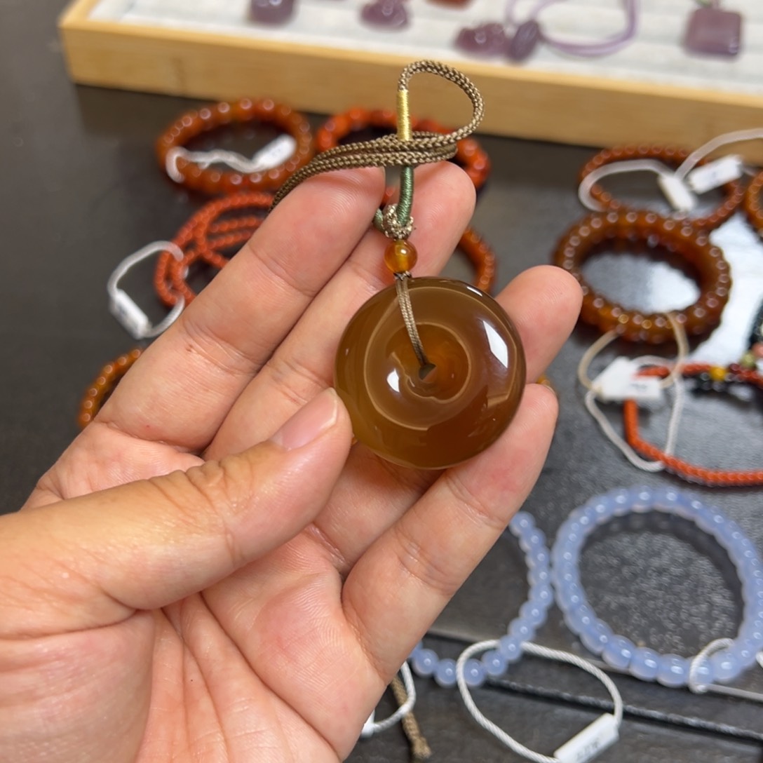 玛瑙/玉髓珠宝半成品未镶嵌