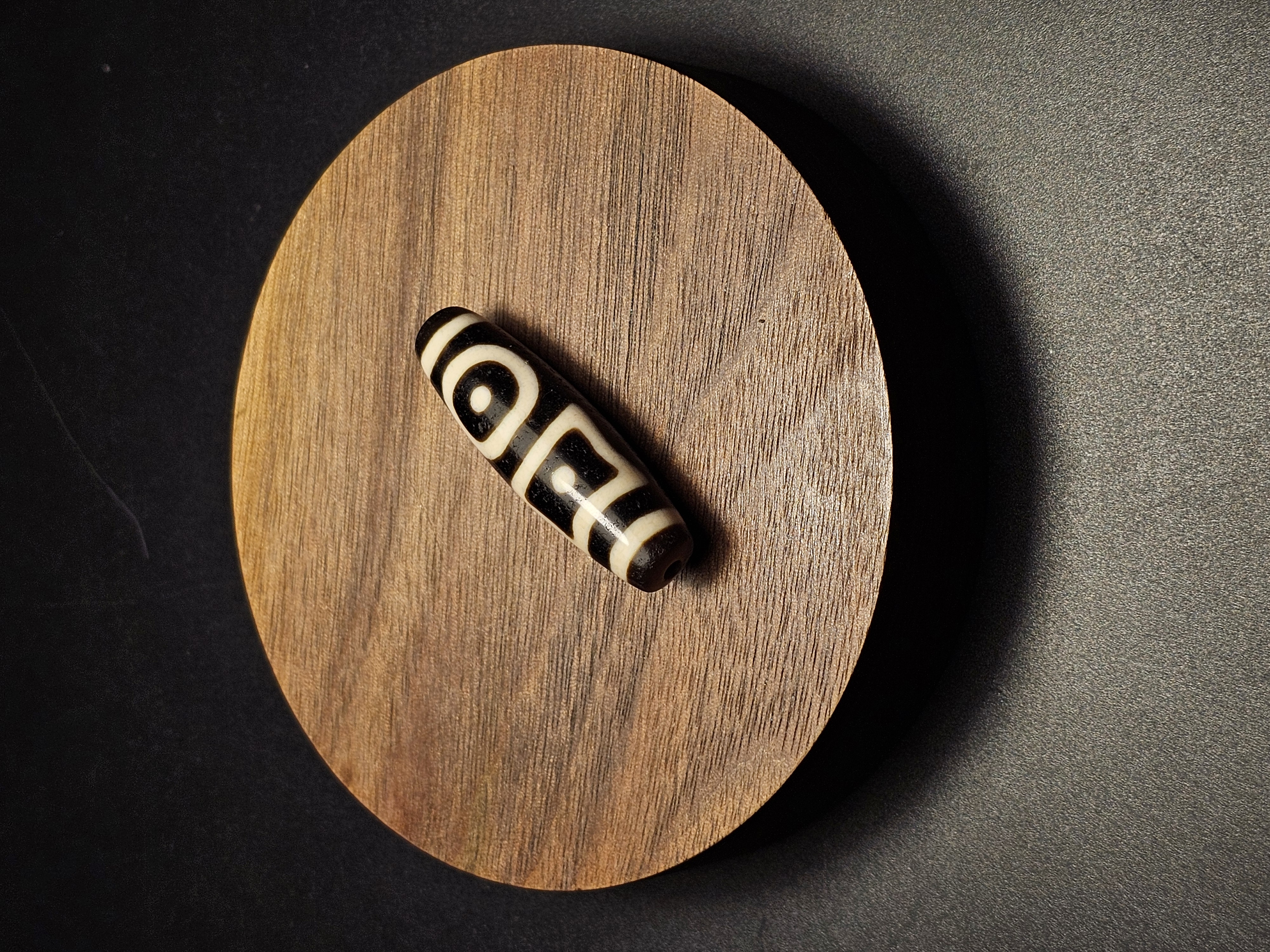 上肯工艺玛瑙珠 星辰双天地 尺寸42×12.5