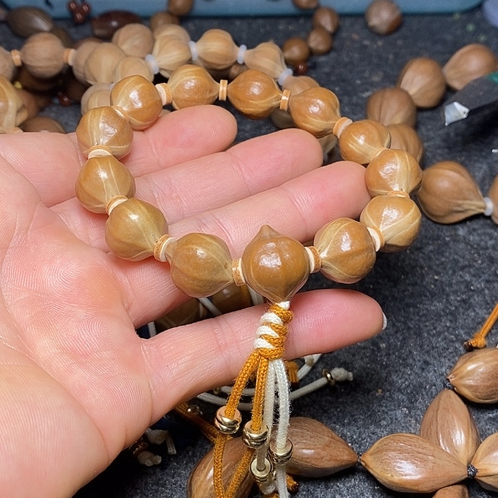 橄榄核手串1.4正圆22号