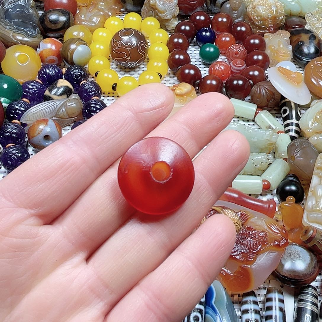 玛瑙/玉髓挂件未镶嵌