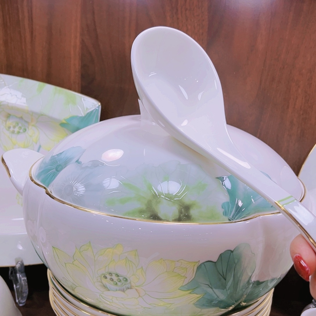 【闪购商品】瓷荷香满园单品