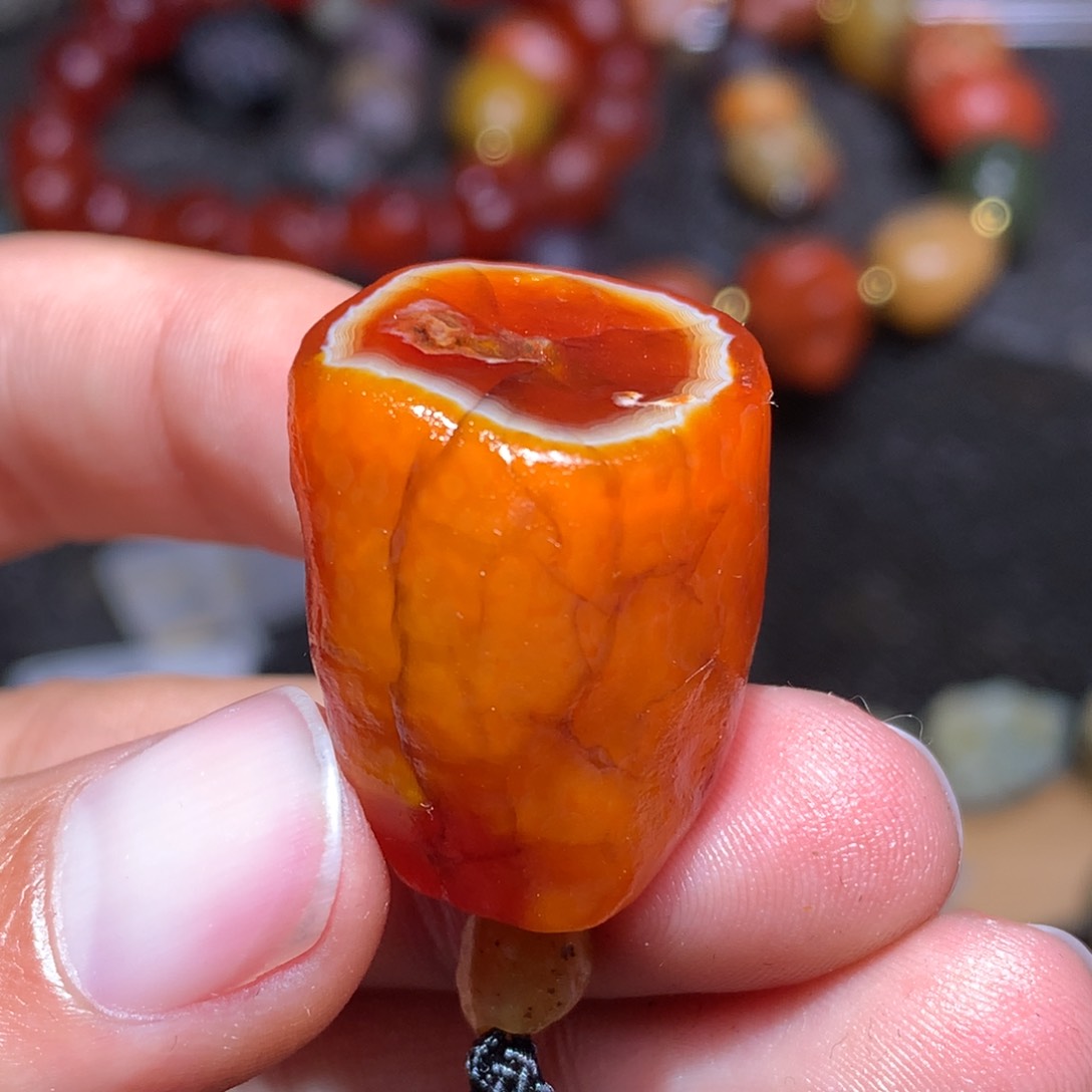 未镶嵌玛瑙/玉髓珠宝半成品