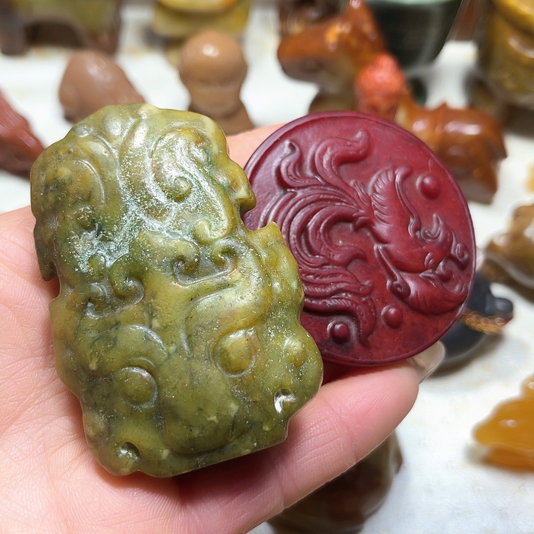 白玉菩提吊坠常**净白玉菩提吊坠