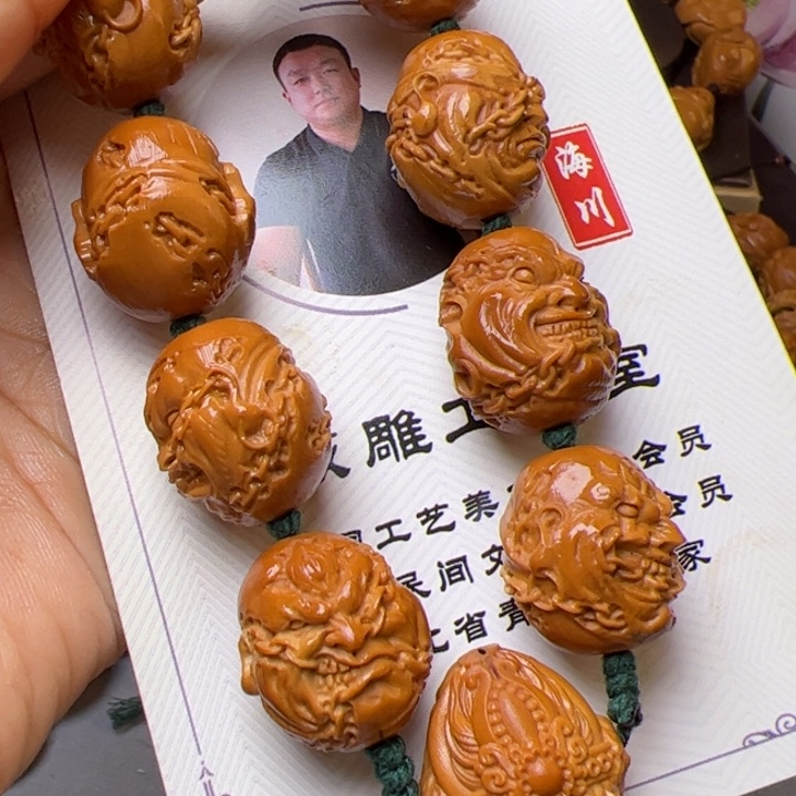 八***哥手串/手链橄榄核橄榄核