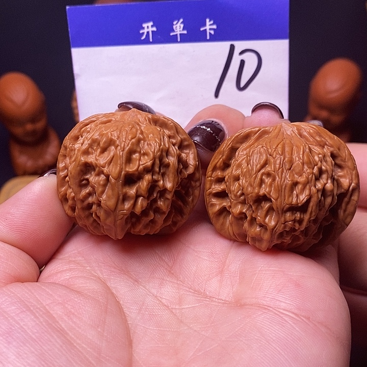 吊坠桃核文玩核桃磨盘38全品n