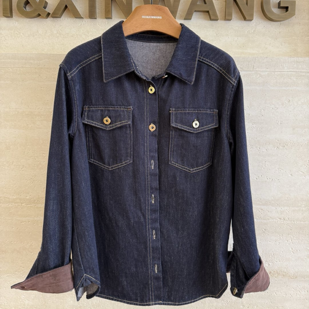 【H➕】2025秋冬新款小众设计款衬衫（22081)NO退NO换