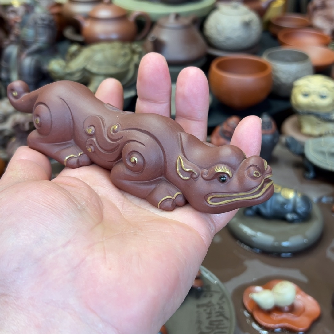 I***礴茶宠紫砂紫砂茶宠 微瑕