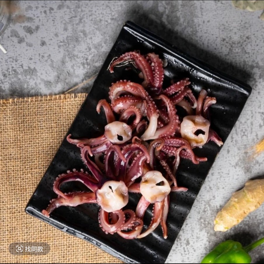  净重小鱿鱼爪  迷你小爪 冷冻速冻海鲜水产 连云港发货 