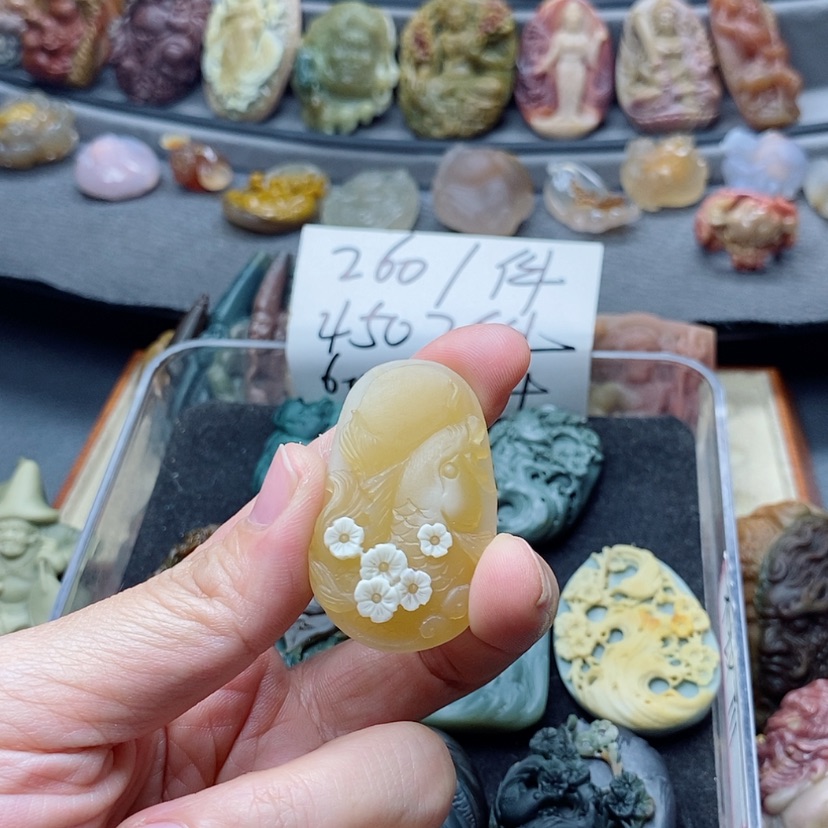 【闪购商品】未镶嵌定制石英质玉吊坠