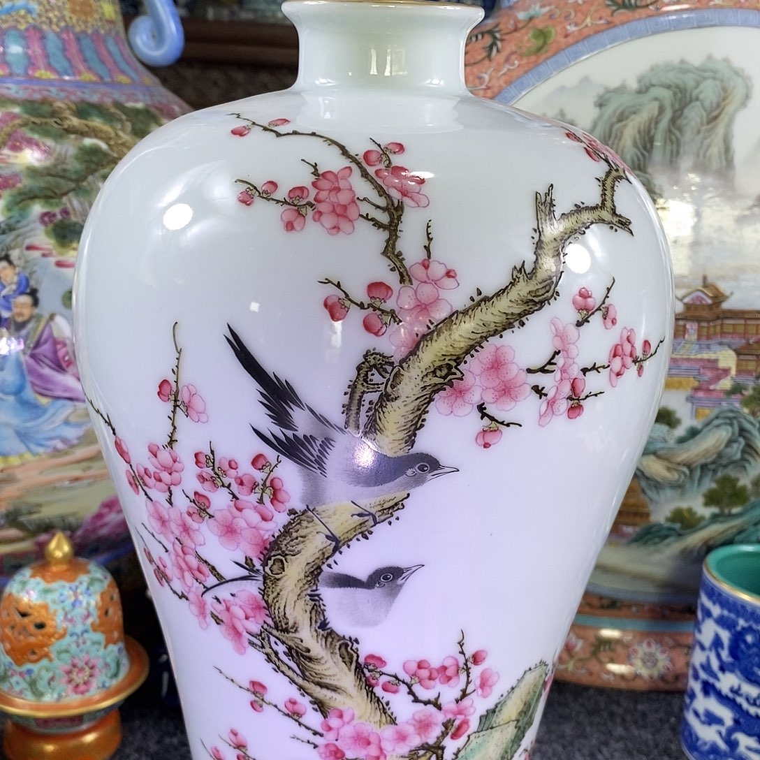 其他陶手工手绘陶瓷摆件工艺品