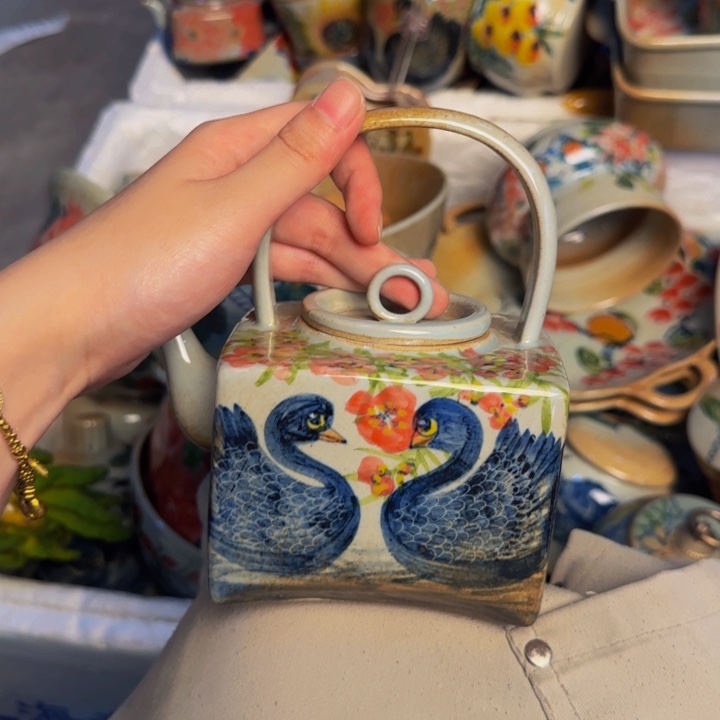 瓷片景德镇陶瓷手工手绘