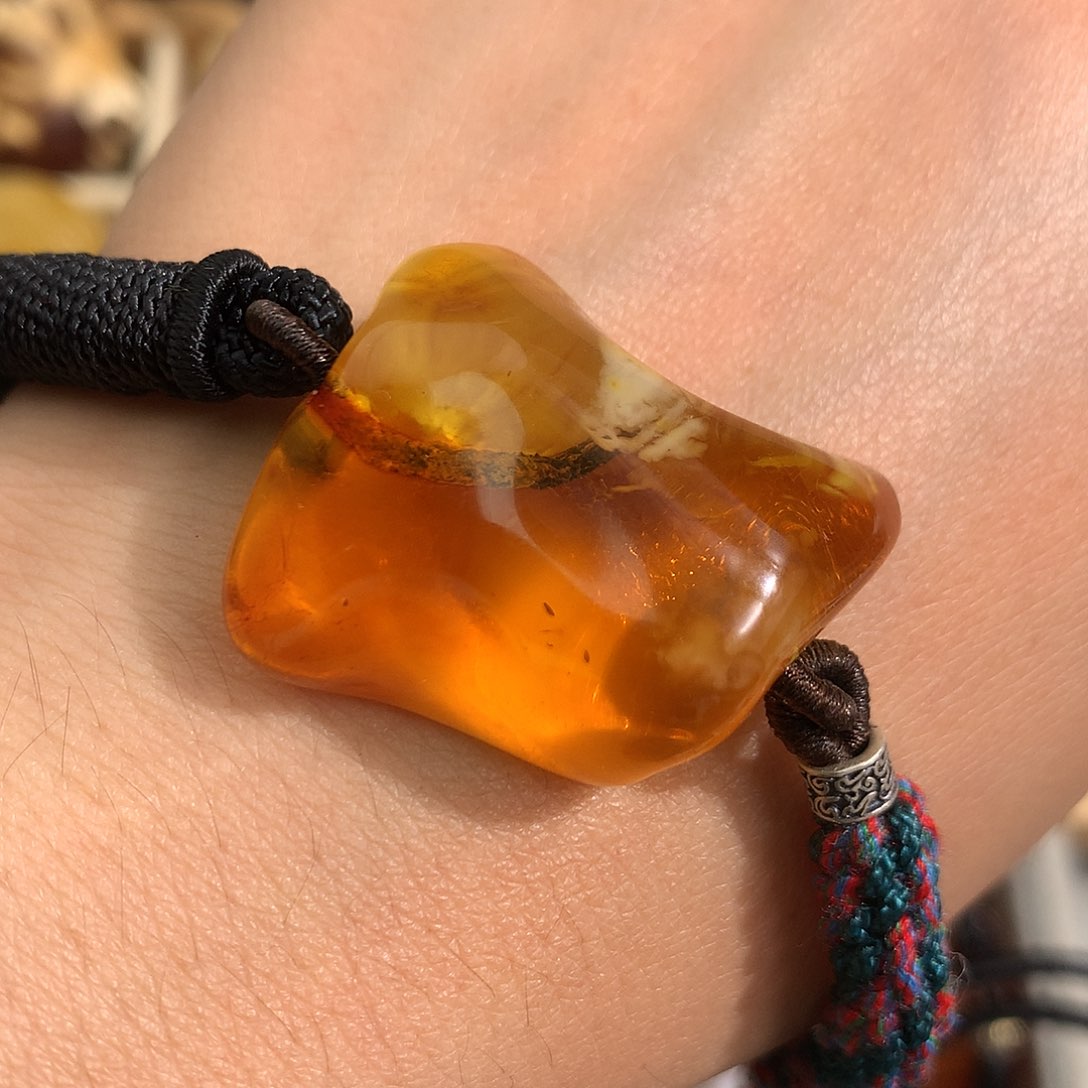 蜜蜡裸石未镶嵌你