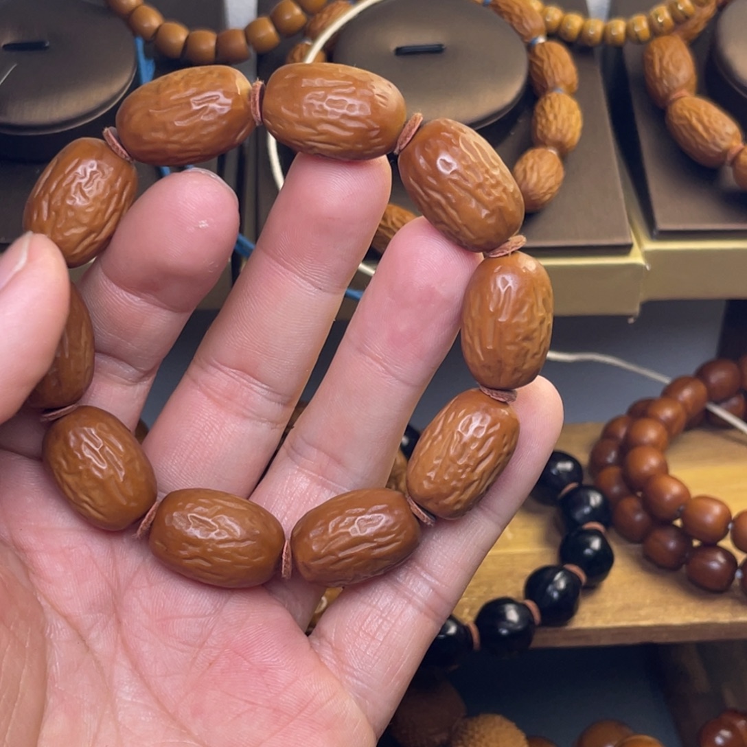 手串/手链橄榄核1.5奶枣