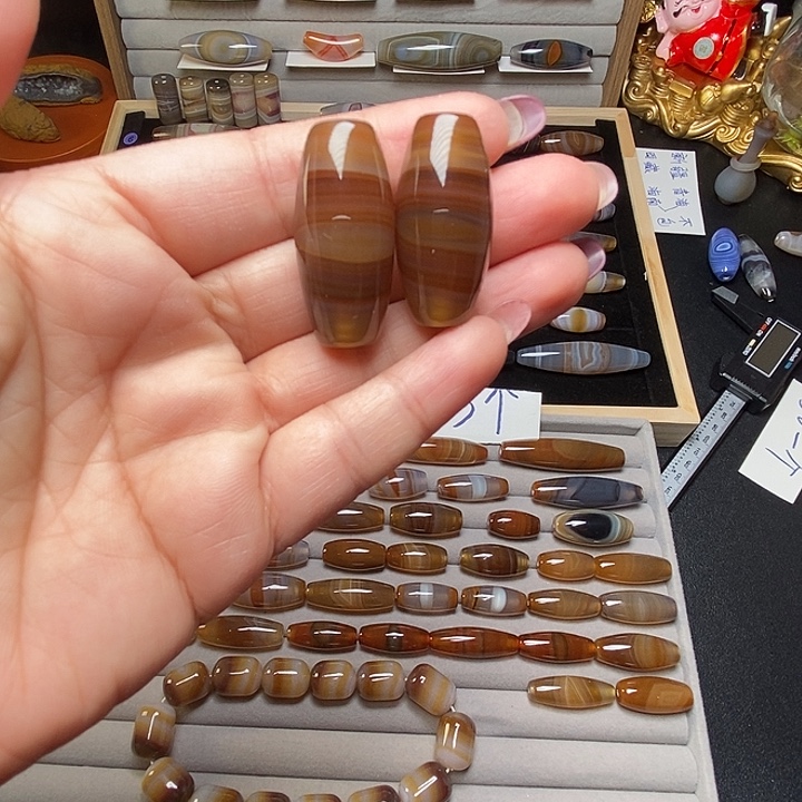 玛瑙/玉髓未镶嵌颈饰