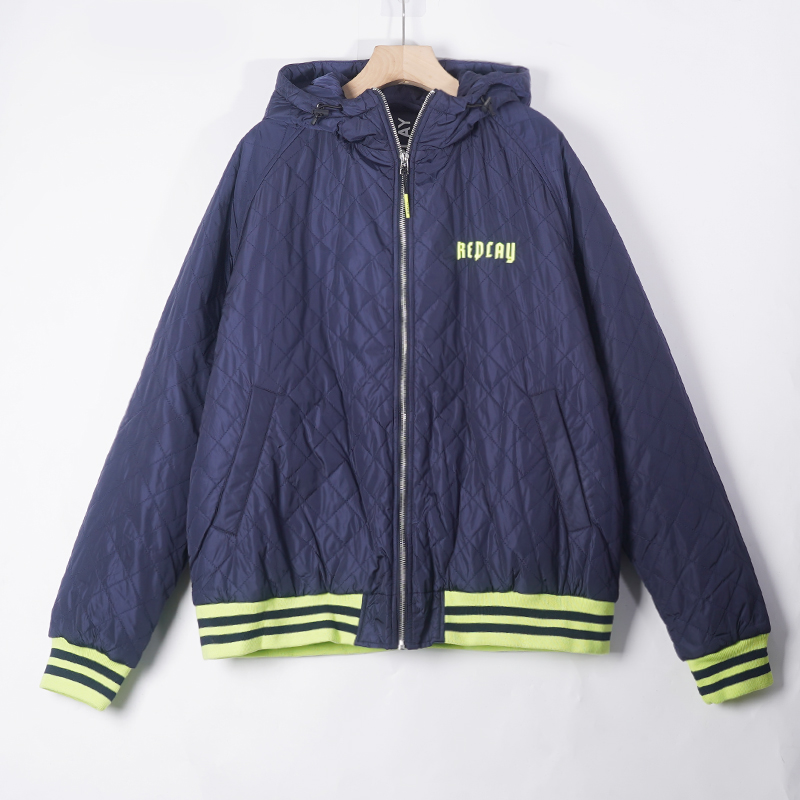 REPLAY中性基本款绗棉夹克021U1JK01-056