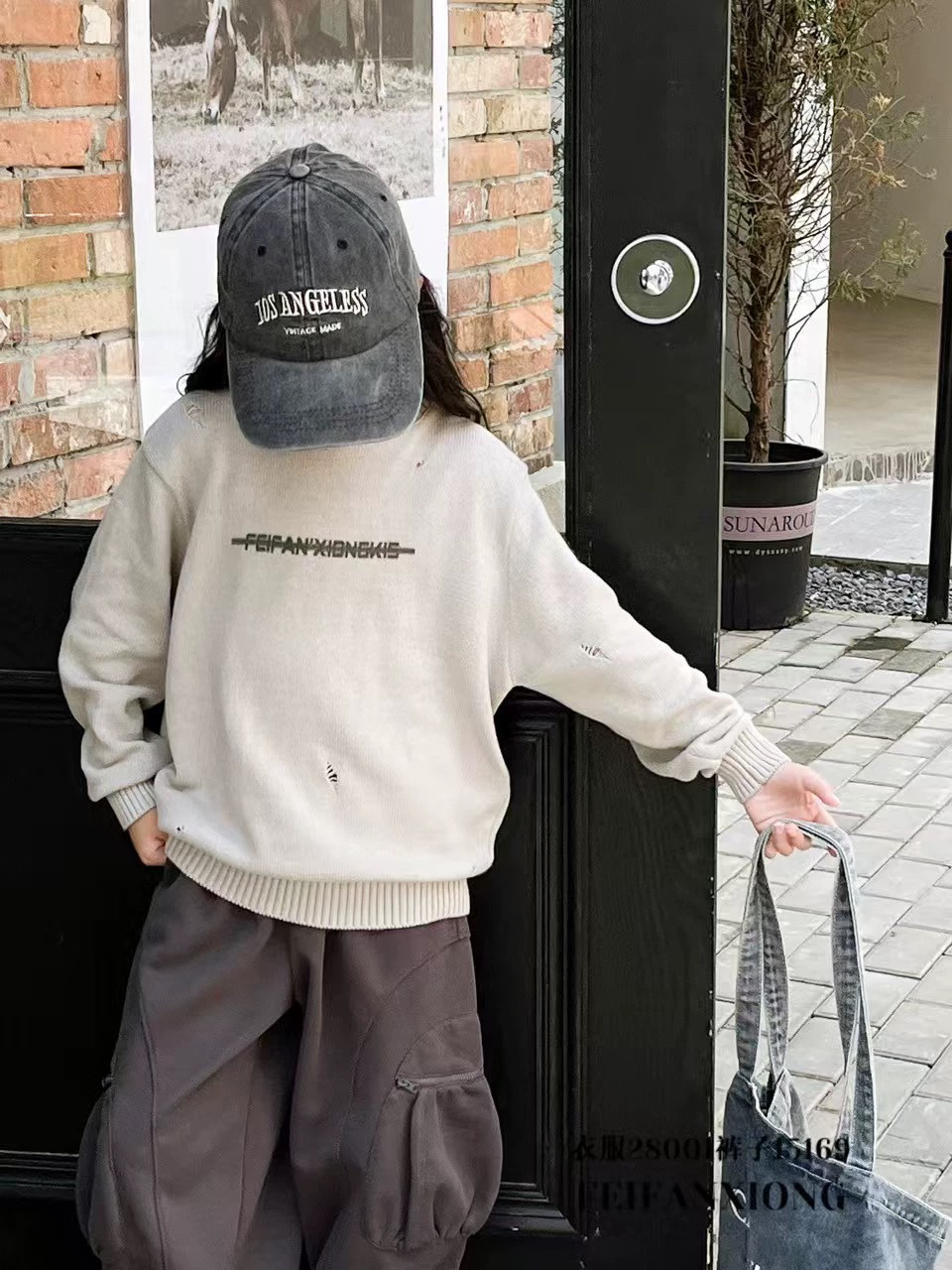 《丁丁优选》28001男女同款毛衣