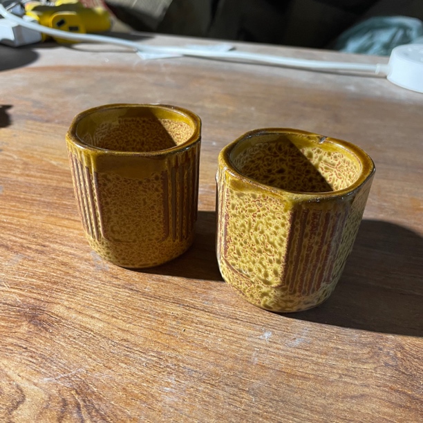 （到手2只）窑变虎皮釉手绘陶瓷主人杯品茗杯高档家用喝茶茶杯茶具