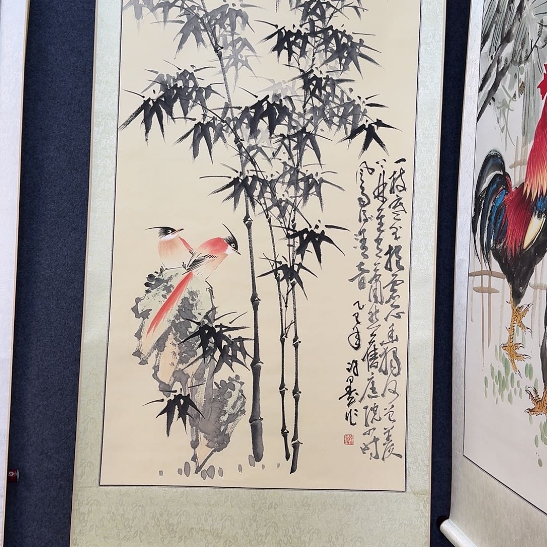 纯手绘国画作品好看四尺
