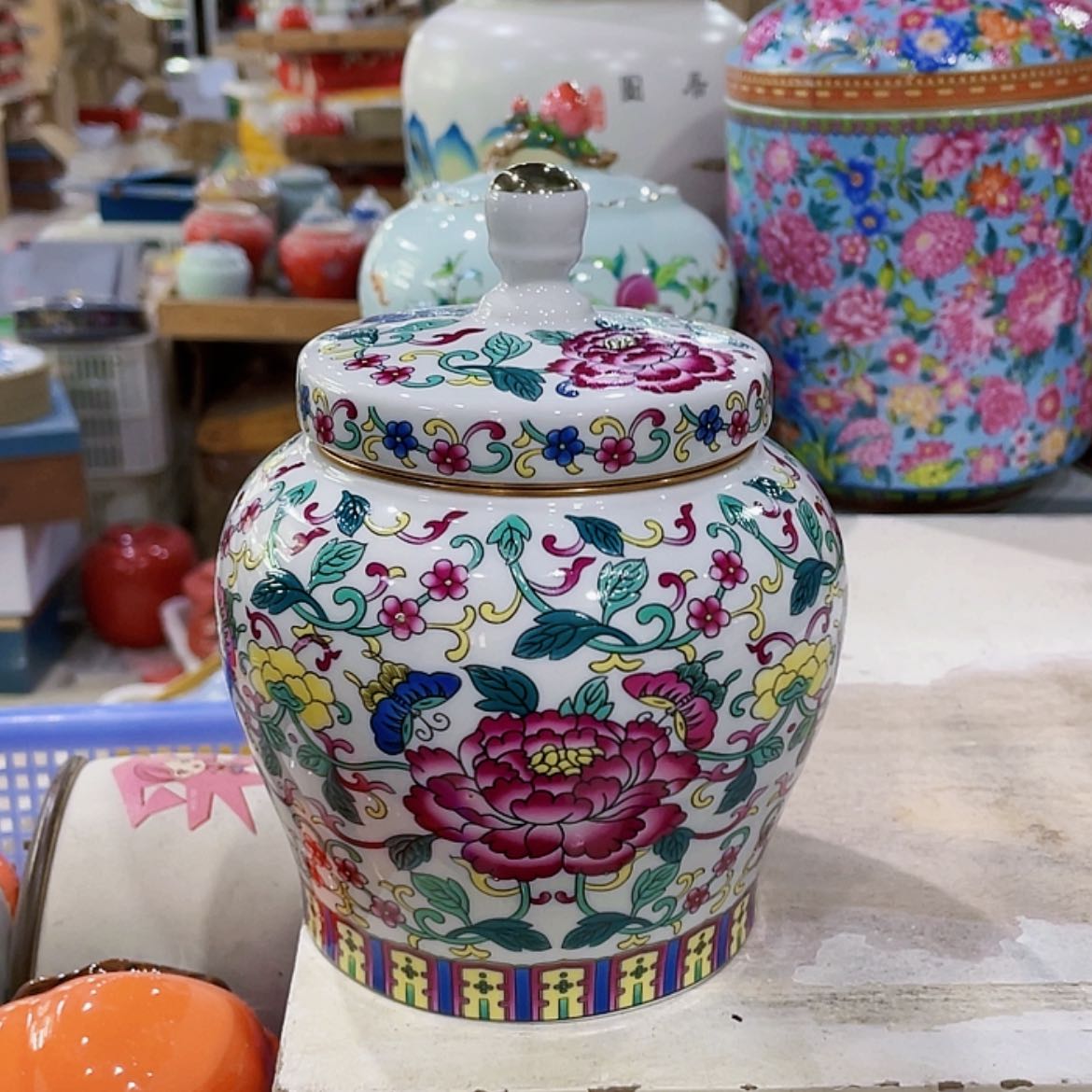 【闪购商品】罐陶瓷茶叶罐密封罐