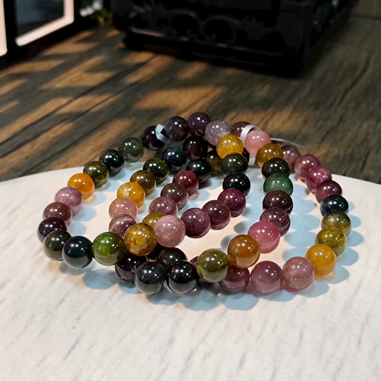 【书记甄选】碧玺单圈手链约8mm 多样性发一件 RF1475