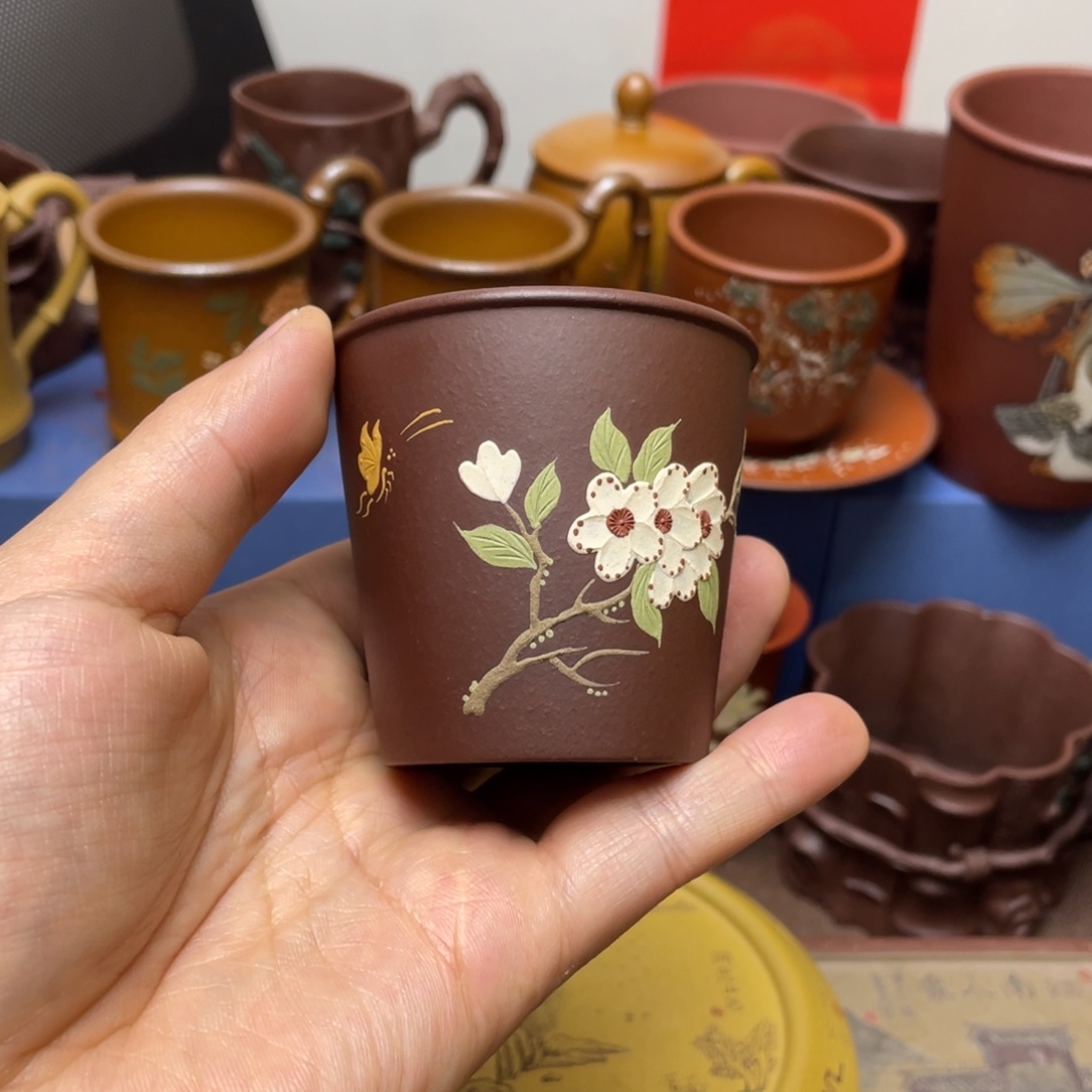 紫砂茶杯紫砂主人杯100cc