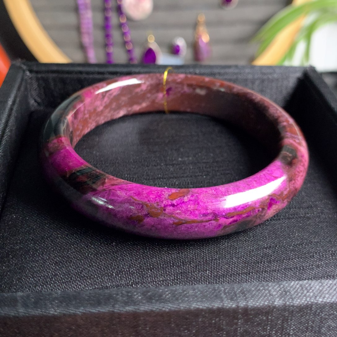 苏纪石（舒俱来）未镶嵌手镯