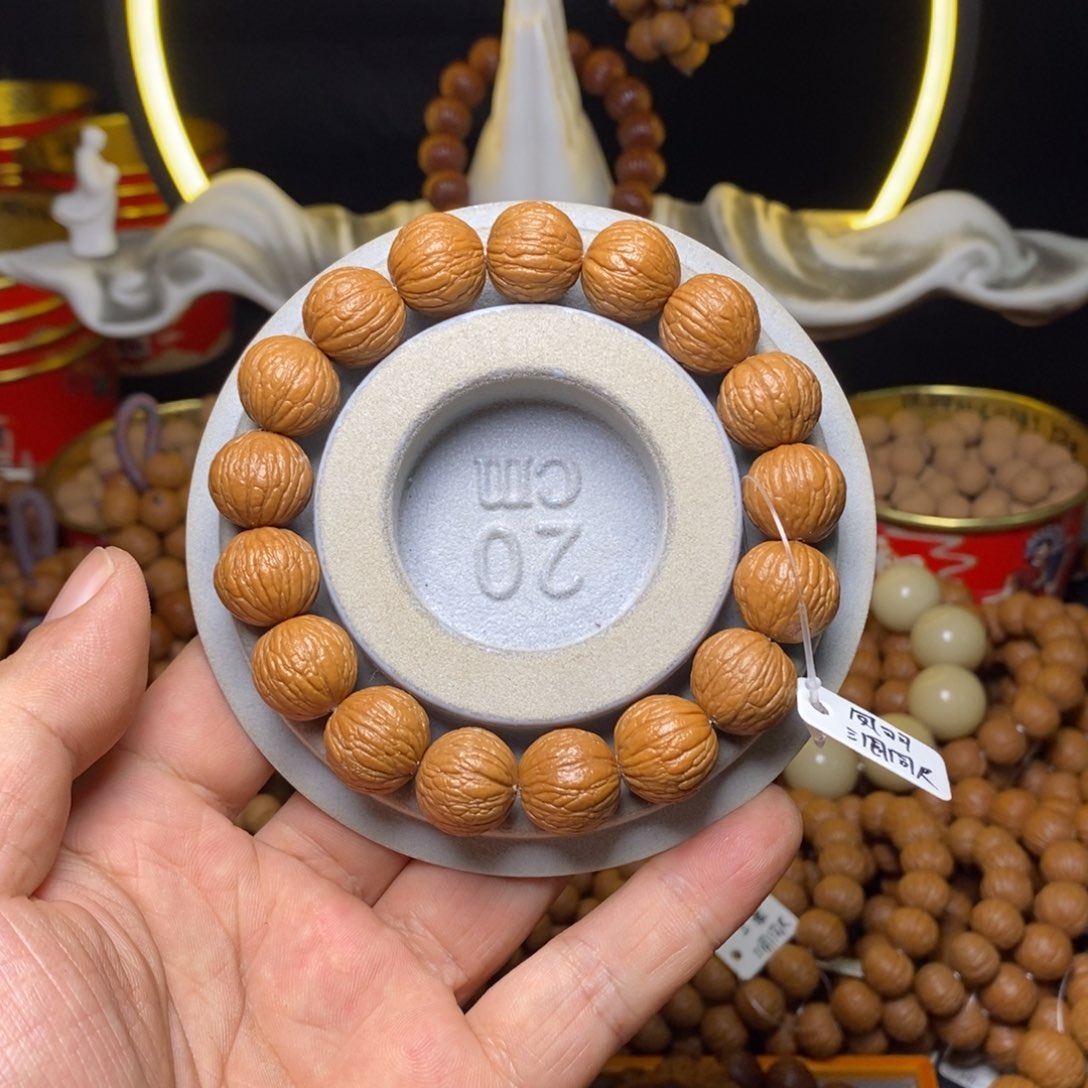 养***晏核桃手串/手链凤羽15大