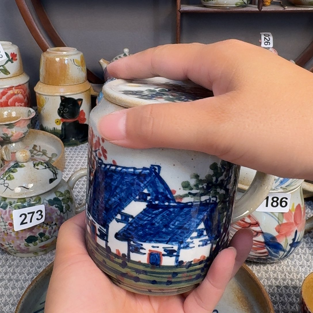 奈***油瓷片景德镇手工制作