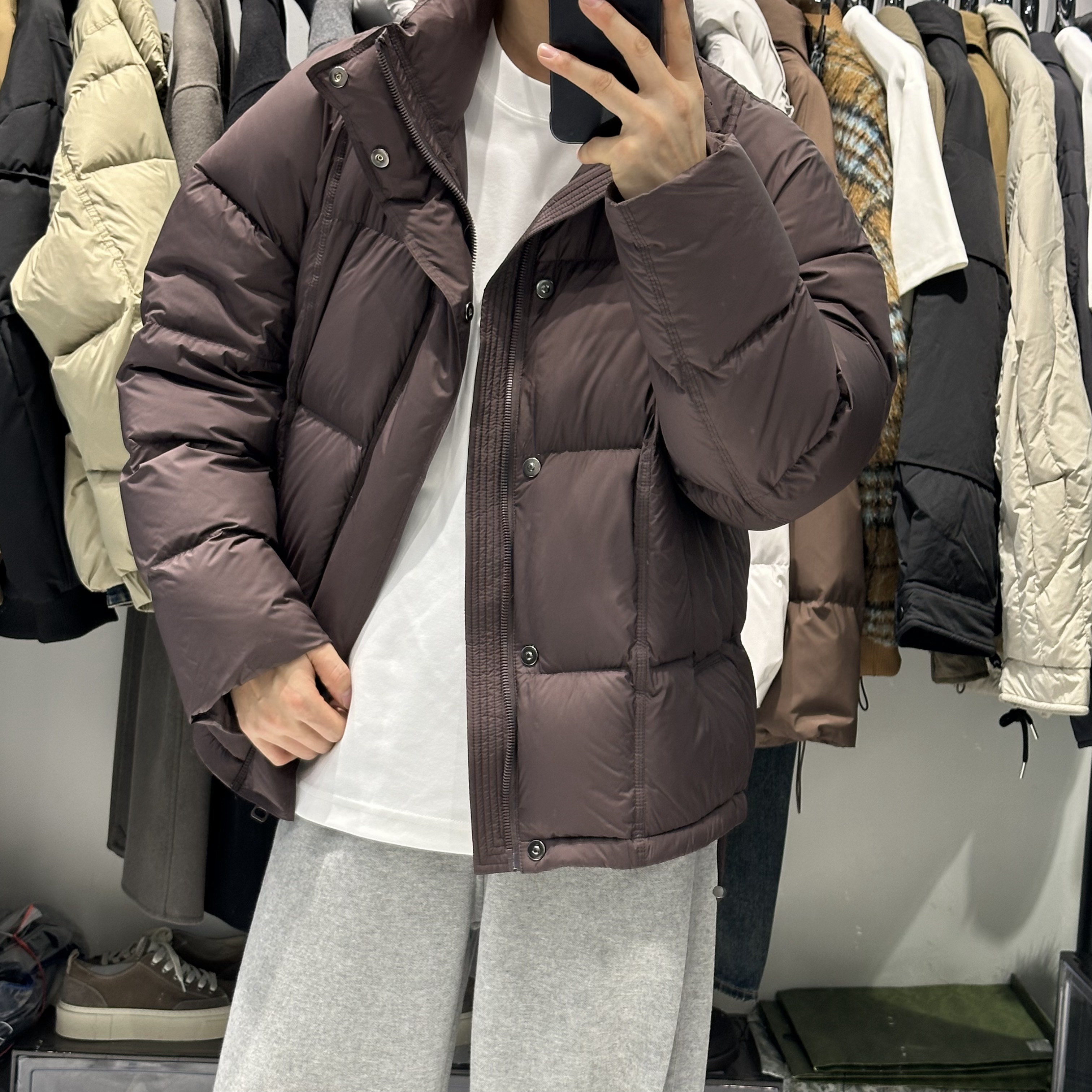 Sufeng泡芙穿刺时尚羽绒服28653
