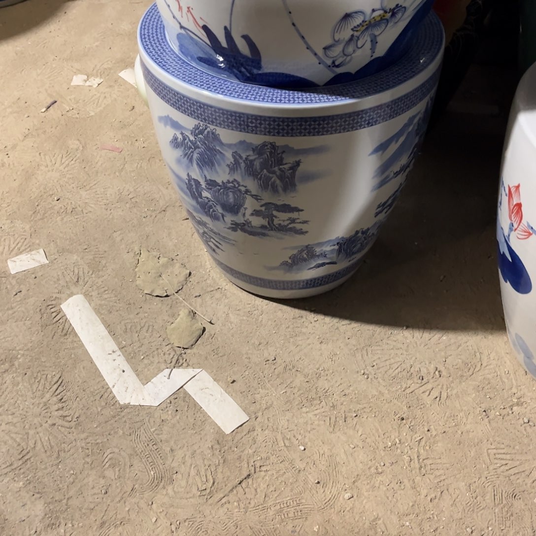 瓷片山水43高度43.88888