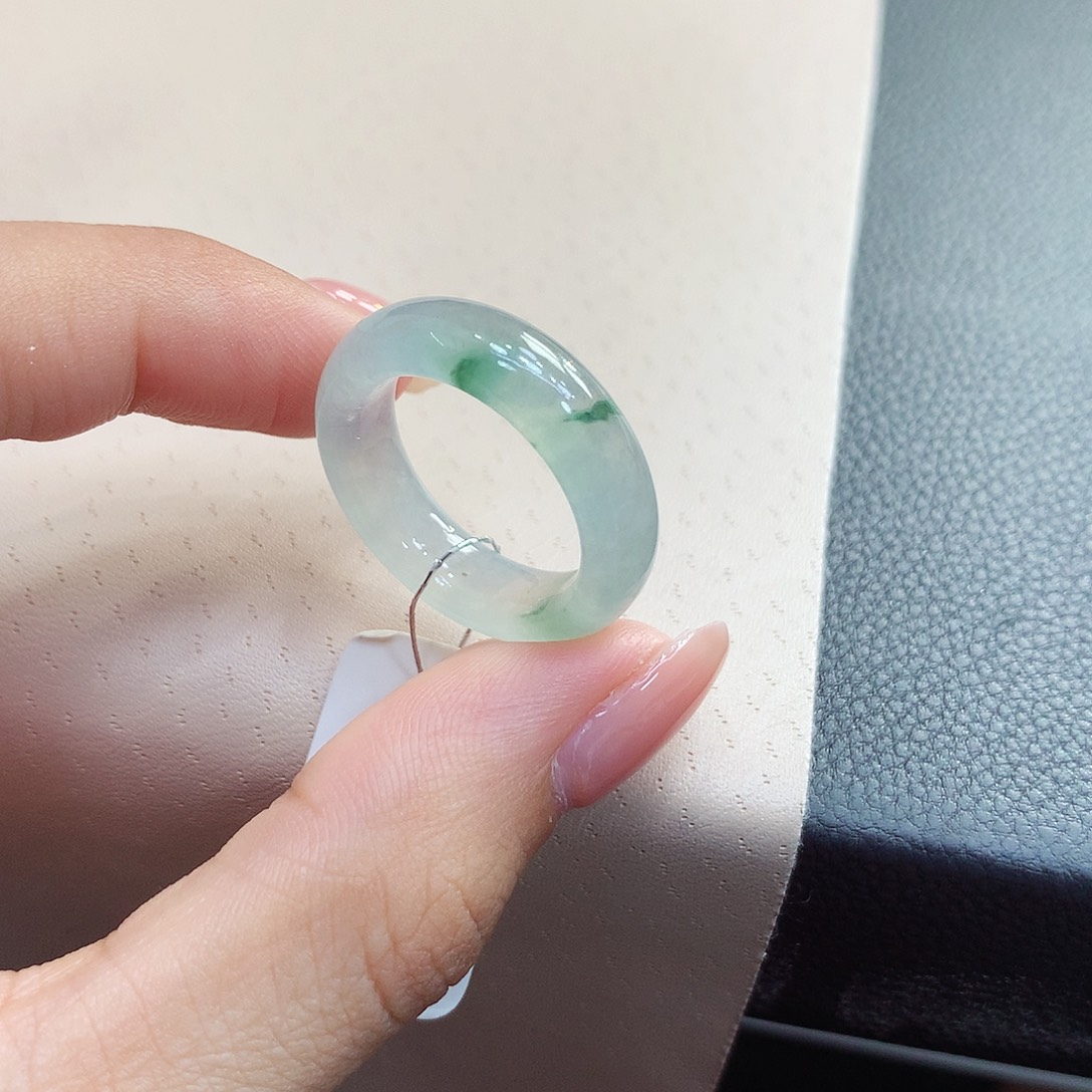 未镶嵌戒指翡翠14号