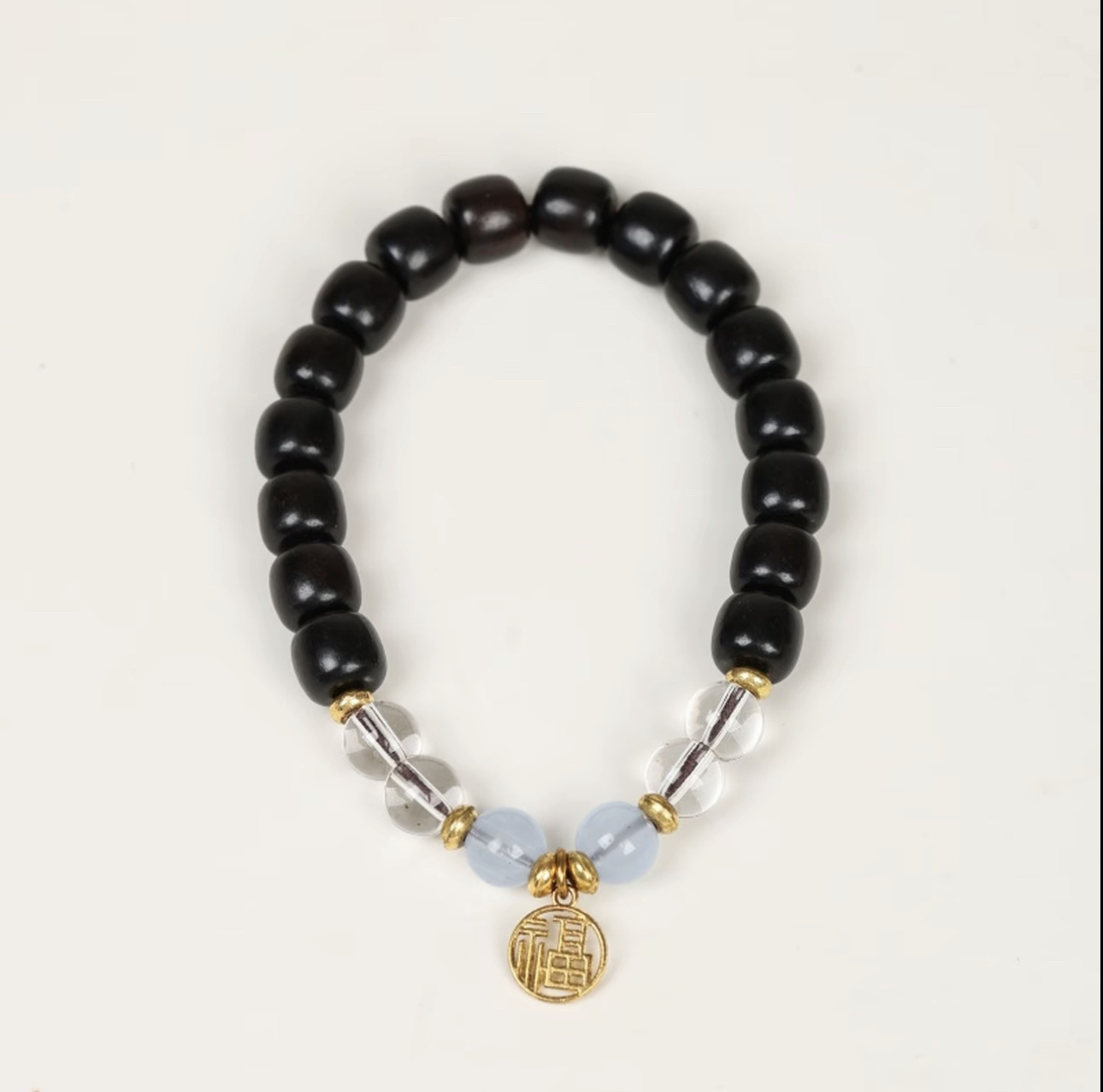 黑檀单圈手串 Z676 精美手串 高端文玩手串 挂件 -（无礼盒）