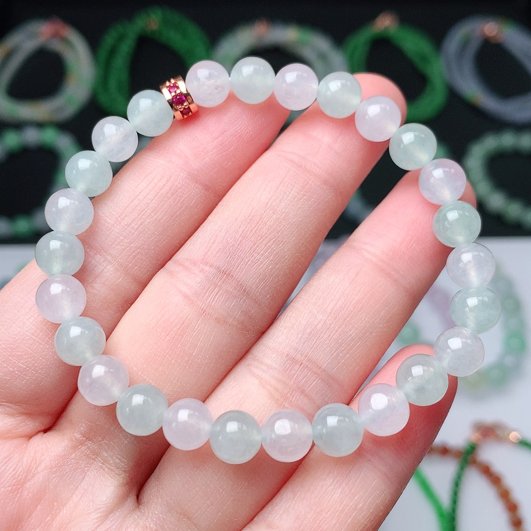 翡翠手链未镶嵌翡翠