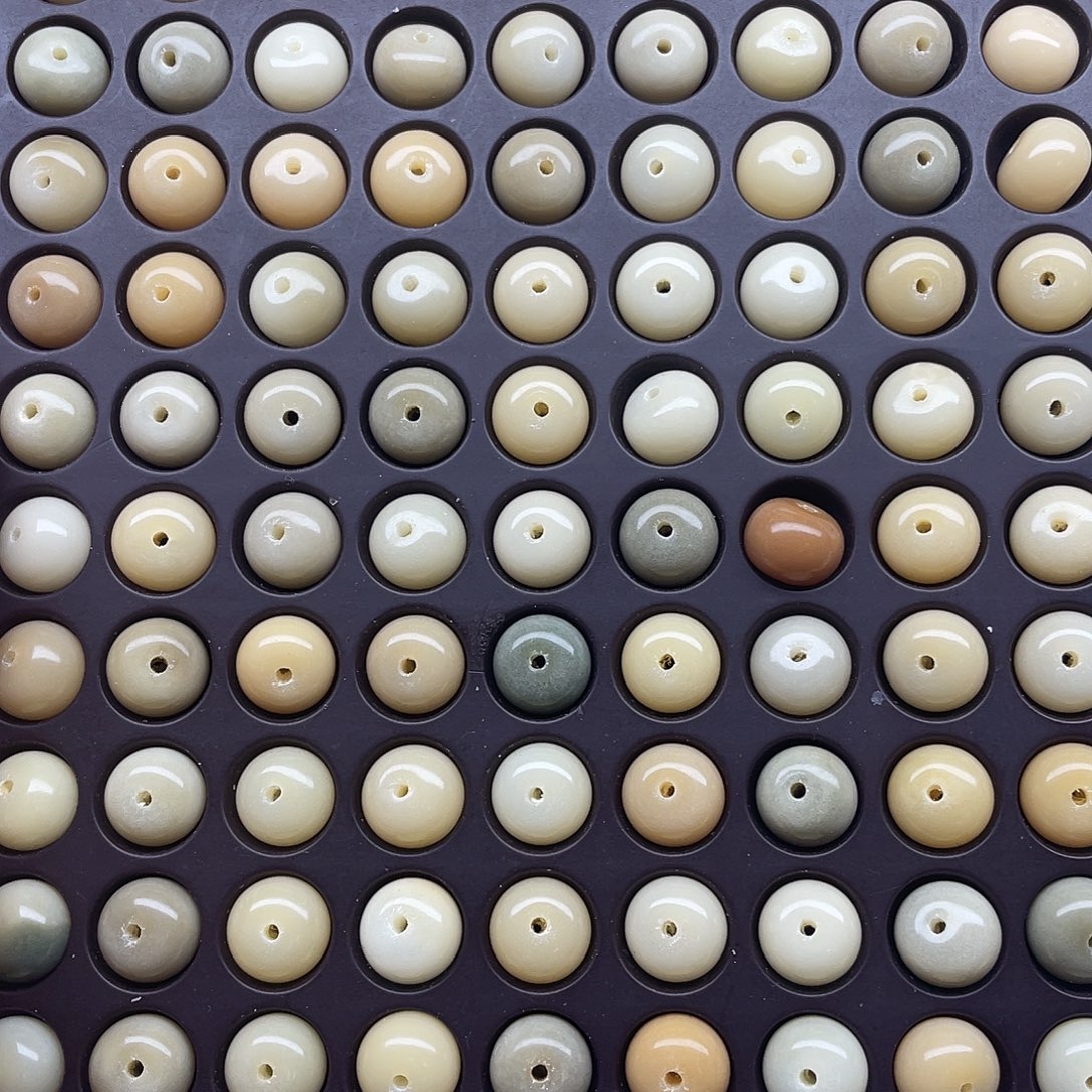 吊坠白玉菩提11、8糖果色苹果100颗➕灯牌宠10颗