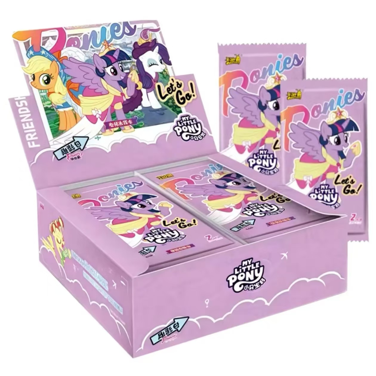 卡游【大胃王/做公主/非酋/祝欧包】趣影四小马宝莉收藏卡牌