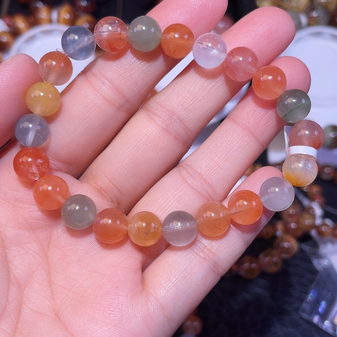 未镶嵌手链水晶兔毛手链