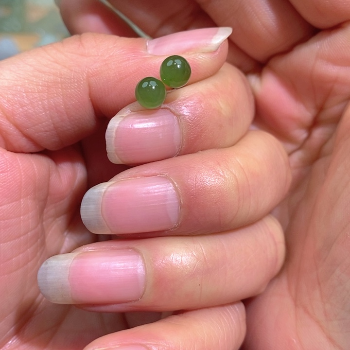 和田玉颈饰银S925镶嵌