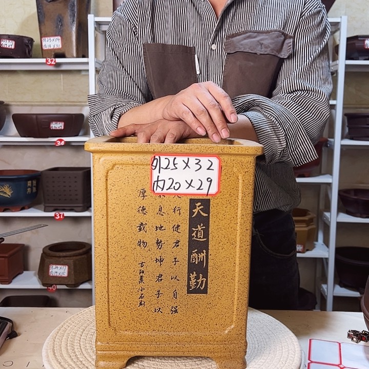 紫砂紫砂花盆花盆