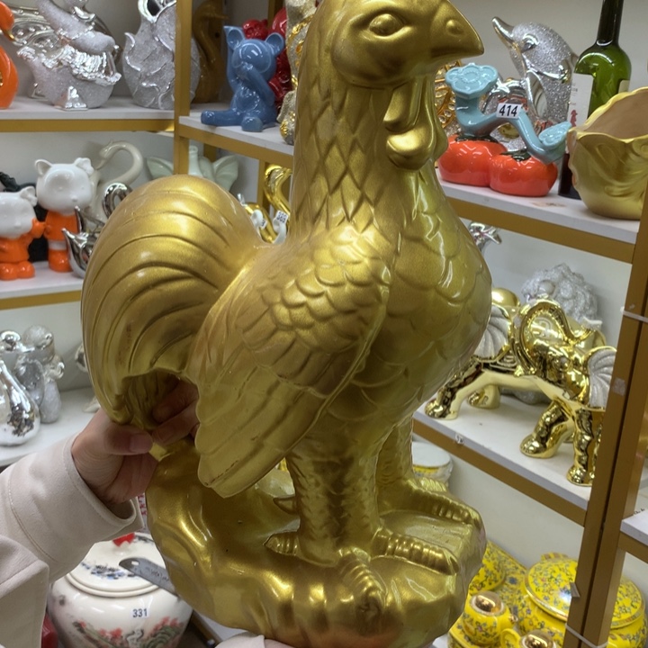 摆件微瑕陶瓷介意勿拍