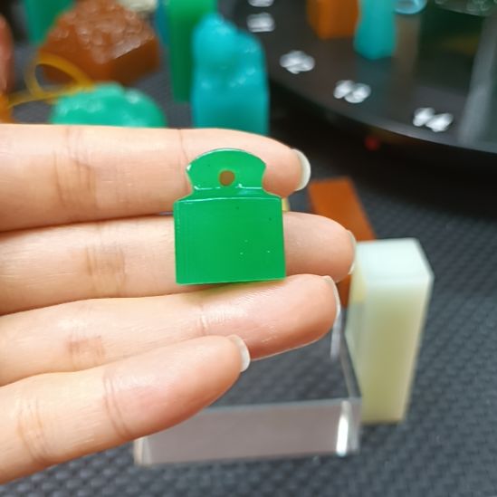 印石寿山石雅安绿