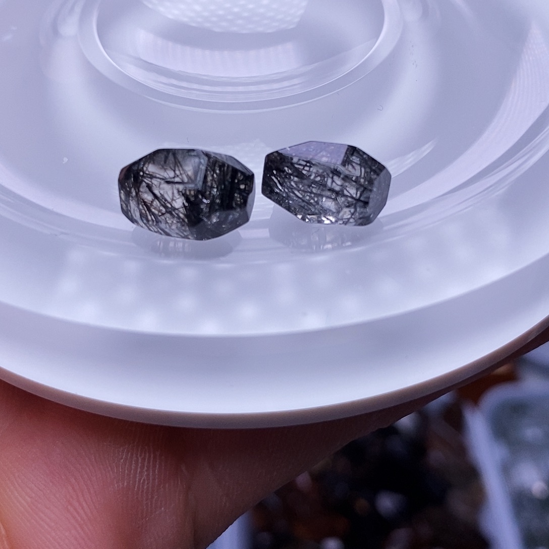 水晶天然水晶定制打孔不退不换未镶嵌