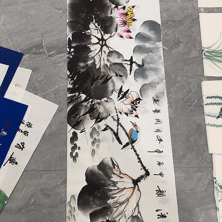 三个张画廊直播间！