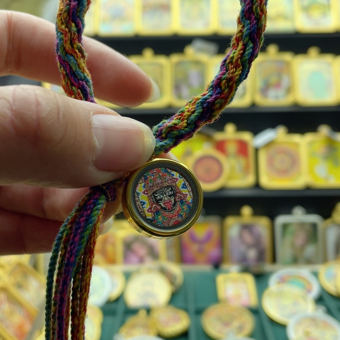 吊坠唐卡的制作方法与技巧