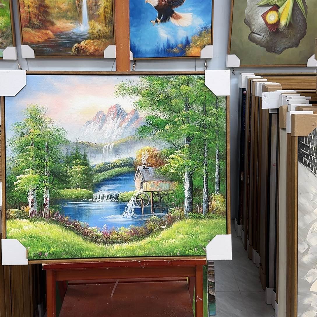 油画5060油画作品展作品展作品集展