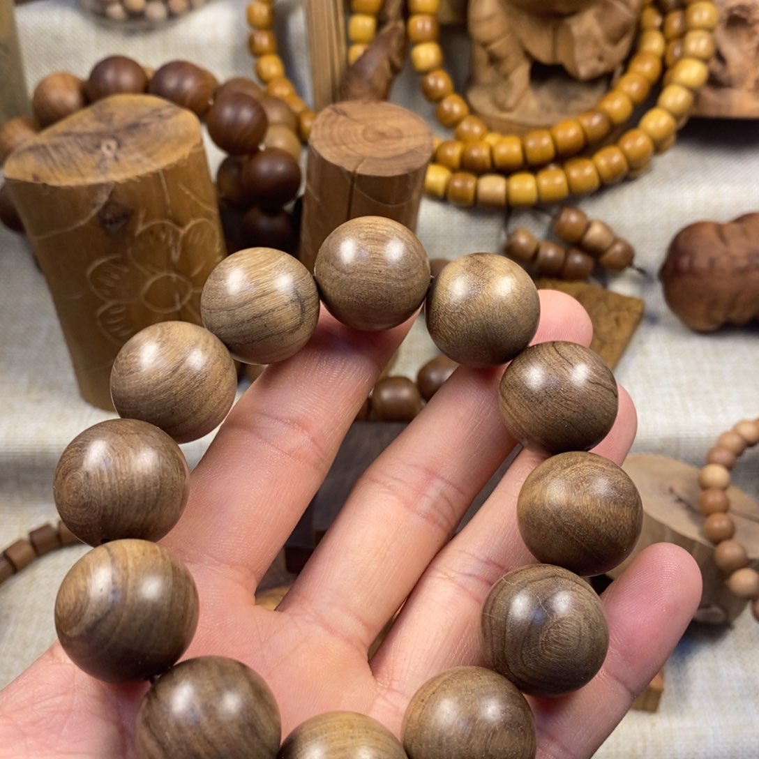 檀香木手串/手链焦糖瑕疵2.0