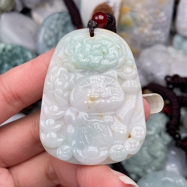 颈饰未镶嵌翡翠翡翠