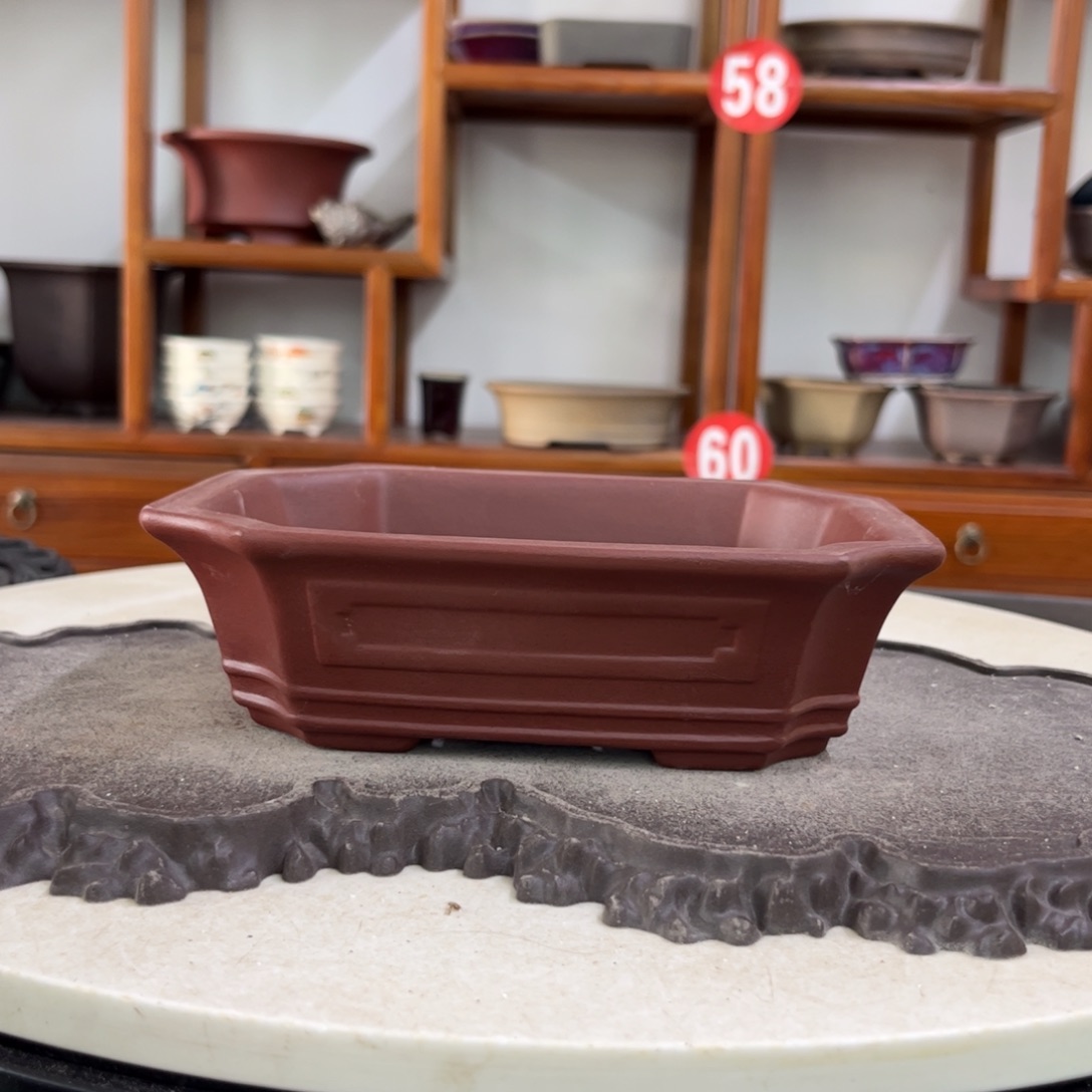 紫砂花盆瑕疵5-17.5-13。。。