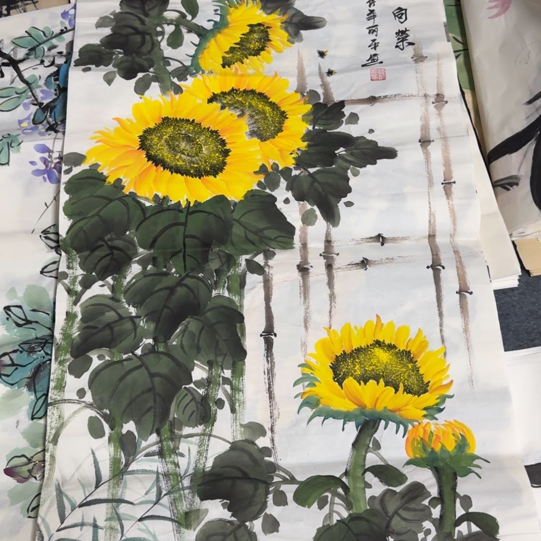 国画晓彤美术馆直播间