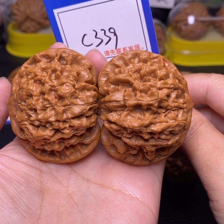 把件文玩核桃51官帽c339